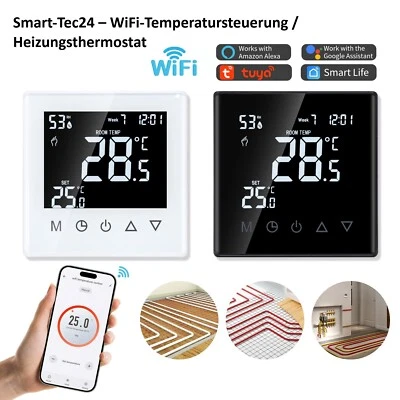 Digital WiFi Smart Thermostat Raumthermostat - Heizung / Fußbodenheizung - Bild 1 von 4