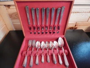 American Silver Co. Service für 6 Camelot Ernte Muster Vintage gebraucht - Bild 1 von 9