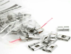 100/PK Premier SA1-SS-100 Bridging Clips Stainless Steel - YES 1 Pack of 100 Per - Picture 1 of 3