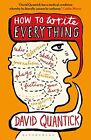 How to Write Everything (The Writer..., Quantick, David