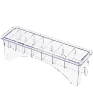 Watris Veiyi Universal Hair Clipper Guard Holder Case, 8 Slots, 8 Slots - Picture 1 of 9