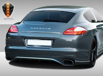 For 2010-2013 Panamera Eros Version 2 Rear Lip Under Spoiler Air Dam - 1 Piece - Imagem 1 de 2