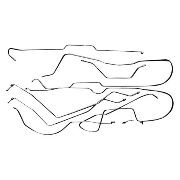 For Jeep CJ7 1981-1986 Omix-ADA 16737.45 Full Brake Line Set Foto 1 de 1