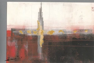 Doppelkarte mit Umschlag: Christel Holl - Kreuz des Trostes/ Trauerkarte - Picture 1 of 1