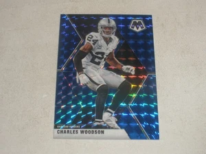 2020 Panini Mosaic Blue Mosaic Prizm #106 Charles Woodson 13/99 - Picture 1 of 2