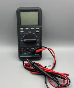 Peaktech 451 RS - DMM - Digitalmultimeter - (V, Ohm, Hz, A, Logic) Messleitungen - Bild 1 von 7