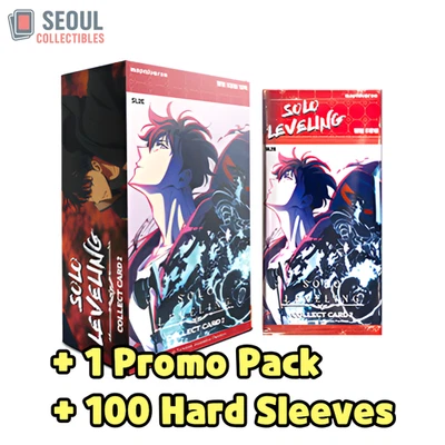 Korean Solo leveling collection card Booster Box Vol.2 (1 Promo + 10 Packs) - Image 1 of 4
