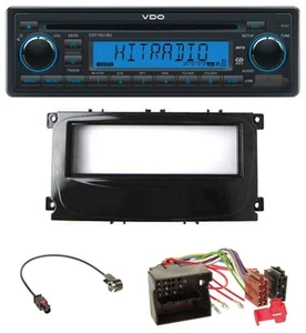 VDO AUX MP3 1DIN CD USB Autoradio für Ford C-Max Galaxy Focus ab 2007 glänzend s - Bild 1 von 6