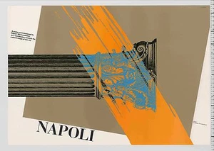 1985 Gottschalk + Ash NAPOLI: Cultural Contribution Graphic Design serie POSTER - Foto 1 di 5