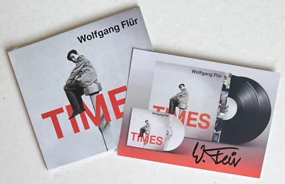 WOLFGANG FLUR * TIMES * 13 TRK CD w/ LIMITED SIGNED FLYER * BN! * KRAFTWERK - Изображение 1 из 4