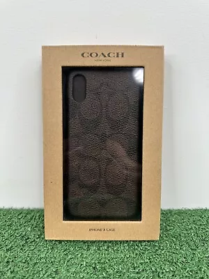 Coach New York Case iPhone XS and iPhone X 5.8" Brown - Image 1 of 3