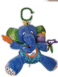9" KIDS PREFERRED ERIC CARLE ELEPHANT CRIB STROLLER TOY PLUSH 48-24 - Picture 1 of 2