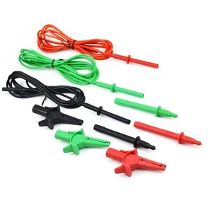 ZIBOO FTL1550B Test Leads With Alligator Clips For 1550C FC/1555 FC ✦Kd - Picture 1 of 7