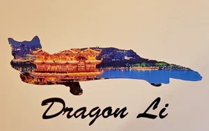 Impresión de arte de pared Dragon Li - gatos alto brillo 11 pulgadas x 17 pulgadas - Imagen 1 de 1