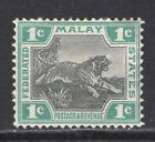 M14835 Malaysia-Federated Malay States 1901 Sg15 - 1C Black & Green.