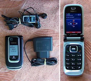 Cellulare Nokia 6131 Flip con pulsante grande - font BUONE CONDIZIONI - ΝΟ 6555 7020 - Foto 1 di 13