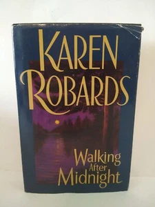 Walking after Midnight by Karen Robards (1995, Hardcover) Romantic Thriller - Picture 1 of 8