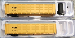 NEW ATLAS N SCALE NORFOLK SOUTHERN (HORSEHEAD LOGO) ARTICULATED AUTO CARRIER - Picture 1 of 2