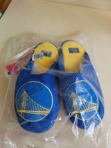 Youth Golden State Warriors FOCO NBA Logo Slide Slippers size XL (7-8) Kids Cover