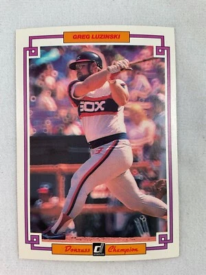 MLB 1984 Donruss Champions Baseball Card #13-Greg Luzinski, Chicago White Sox - Image 1 of 2