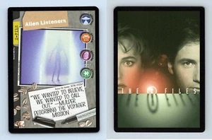 Alien Listeners - The X-Files 1996 Premier Common CCG Card - Picture 1 of 1