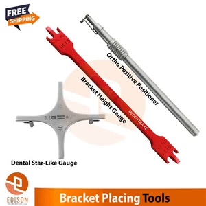 Dental Bracket Height Gauge Orthodontic Positive Positioner Star-Like Gauges - Picture 1 of 4