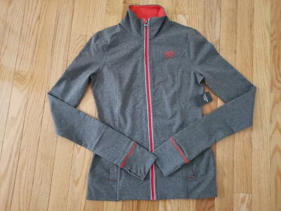 NWT Abercrombie VTG Junior Women active track jacket full zip athletic Y2K slim - Image 1 of 4