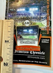 2003 SF Giants SF Chronicle NL West Champions #6 of #8 Limited Edition Pin - Picture 1 of 4