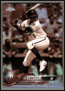 2018 Topps Chrome Baseball Sepia Refractors Singles Pick From List - Picture 1 of 89
