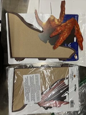 2x Tissue Volcano 15" Centerpiece Dinosaur Birthday Party Table Decoration - Image 1 of 3