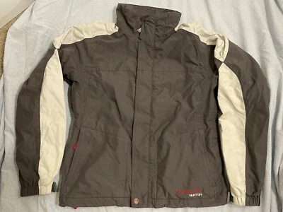 womens burton grey/white snowboard jacket size xs Soft Inner Lining - Image 1 of 4