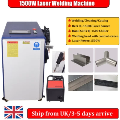 RECI 1500W 4IN1 Fiber Laser Metal Welder Spot Cutting Welding Cleaning Machine