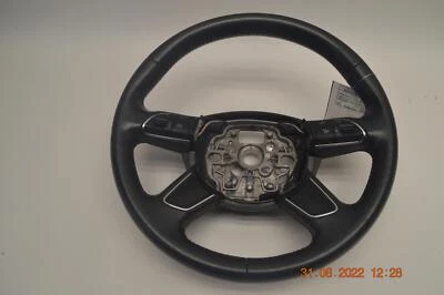 AUDI A8 2011-2018 VOLANTE CUERO NEGRO CON INTERRUPTOR DE CONTROL CONJUNTO OEM Foto 1 de 4