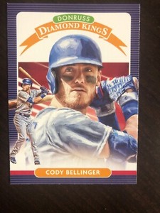 2020 Donruss Diamond Kings #3 Cody Bellinger Los Angeles Dodgers