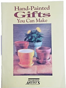 Handbemalte Geschenke zum Basteln Faltblatt / Deko Künstler  - Bild 1 von 10