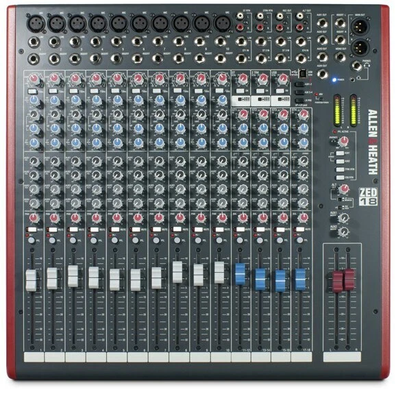 Allen & Heath Zed18 Zed-18 18-channel USB Mixer