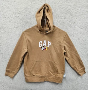 Gap Disney Kids Boys Sweatshirt Large Brown Cotton Blend Long Sleeve Pullover - Picture 1 of 17