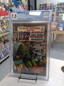 Tales of Suspense #81 CGC 7,5 Marvel Comics 1966 Stan Lee Story - Imagen 1 de 8
