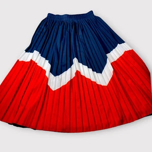 Skirt Hester Woman LRG Festival Political Orchord LaClassic Pleated Vintage July - Picture 1 of 20