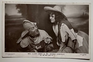 AS YOU LIKE IT COLLECTION CLARE GREET ARTHUR GRENVILLE VINTAGE POSTCARD - Picture 1 of 2