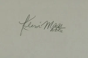 "New York Yankees" Kevin Maas Signed 3X5 Card COA - Picture 1 of 2