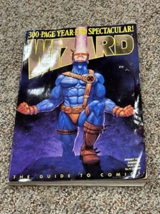 Wizard comic magazine #41 January 1995 Cyclops, Bone, Bishop poster, 300 pages! - Picture 1 of 4