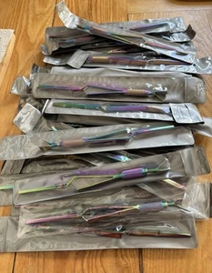 20 x Burbig Acrylic Nail Curve Pincher Cuticle Wand Pusher Wholesale Job Lot - Picture 1 of 6