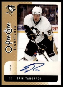 2010-11 O-Pee-Chee #OS-ET Eric Tangradi Pee-Chee - Signatures - Picture 1 of 2