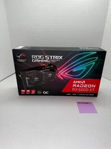 Brand New ASUS ROG Strix AMD Radeon RX 6600 XT OC Edition – Factory Sealed - Picture 1 of 6
