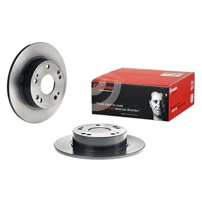 For Honda Accord 03-07 Brembo UV Coated Series Plain Solid Rear Brake Rotor Foto 1 de 4