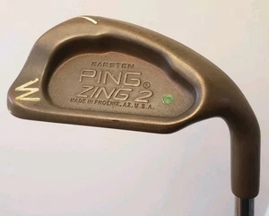 Ping Zing 2 Green Dot Beryllium Copper BECU Pitching Wedge PW JZ Steel - Picture 1 of 6