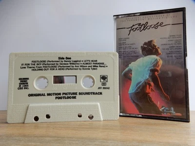 FOOTLOOSE SOUNDTRACK MOTION PICTURE MUSIK KASSETTE MC TAPE 1984 CBS KEVIN BACON - Bild 1 von 4