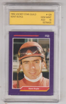 1992 - Horse Star Jockey - Kent Koyle - ¡¡GEMA CLASIFICADA COMO NUEVA 10!!! Foto 1 de 2