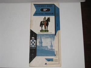 Vintage 1954-- Official Churchill Downs--80th Kentucky Derby Program - Picture 1 of 8